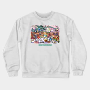 Alice in Wonderland Crewneck Sweatshirt